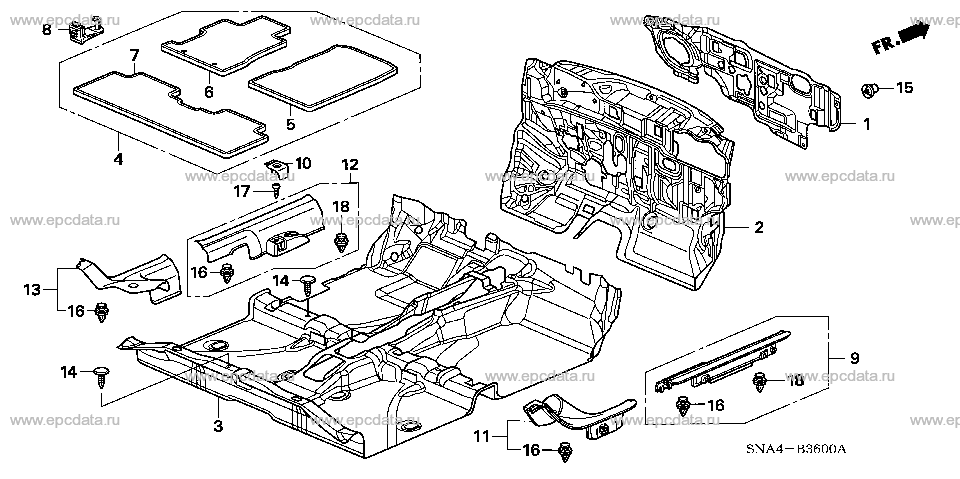 Parts scheme