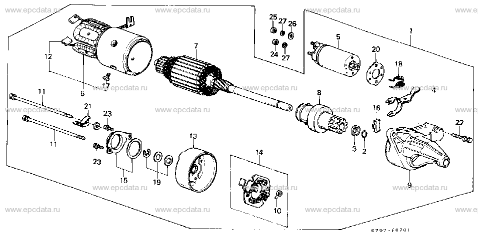 Parts scheme