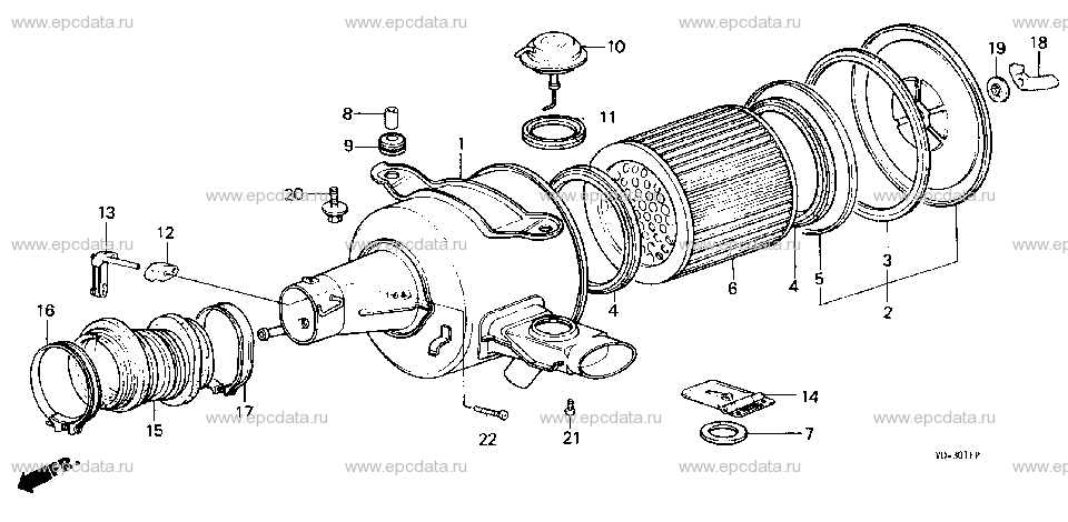 Parts scheme