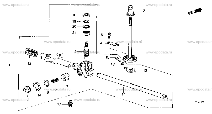 Parts scheme