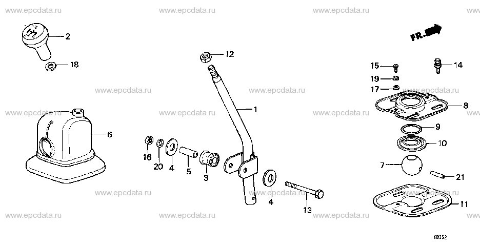 Parts scheme