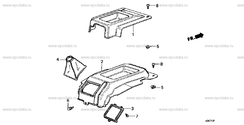 Parts scheme