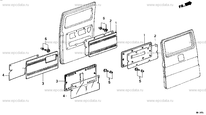 Parts scheme