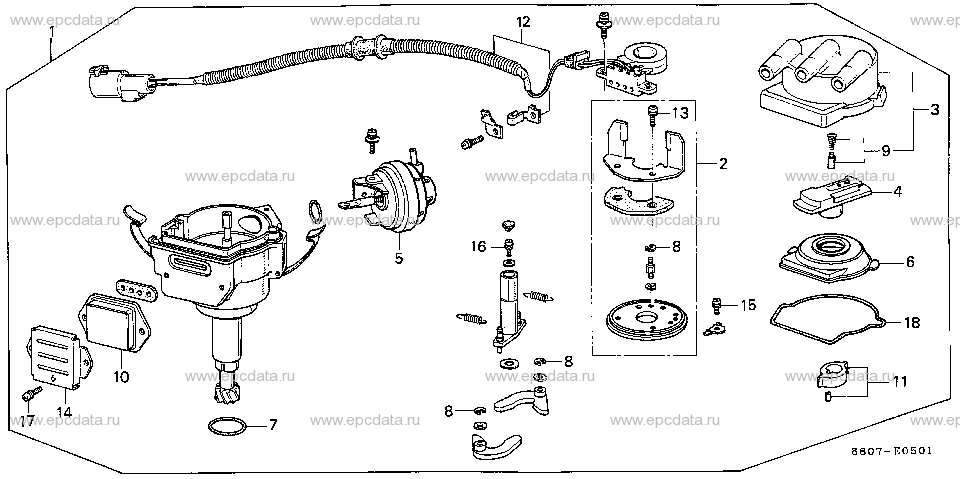 Parts scheme