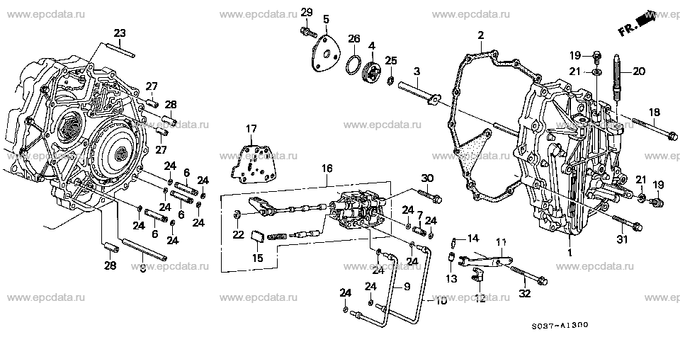 Parts scheme