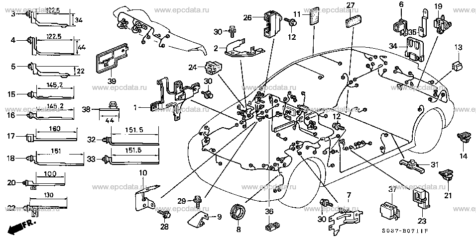 Parts scheme