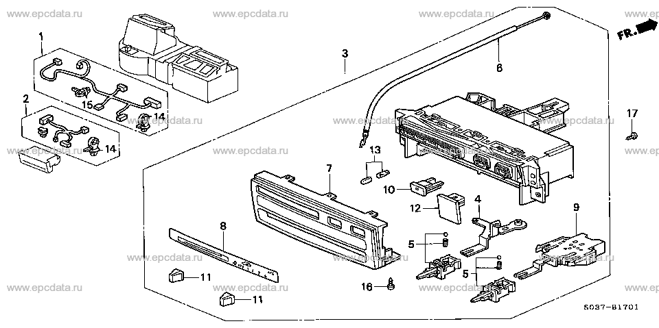 Parts scheme