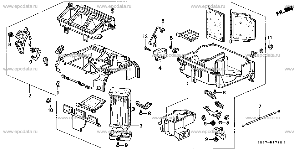 Parts scheme