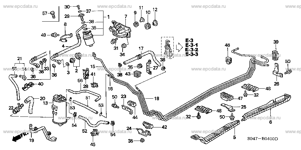 Parts scheme