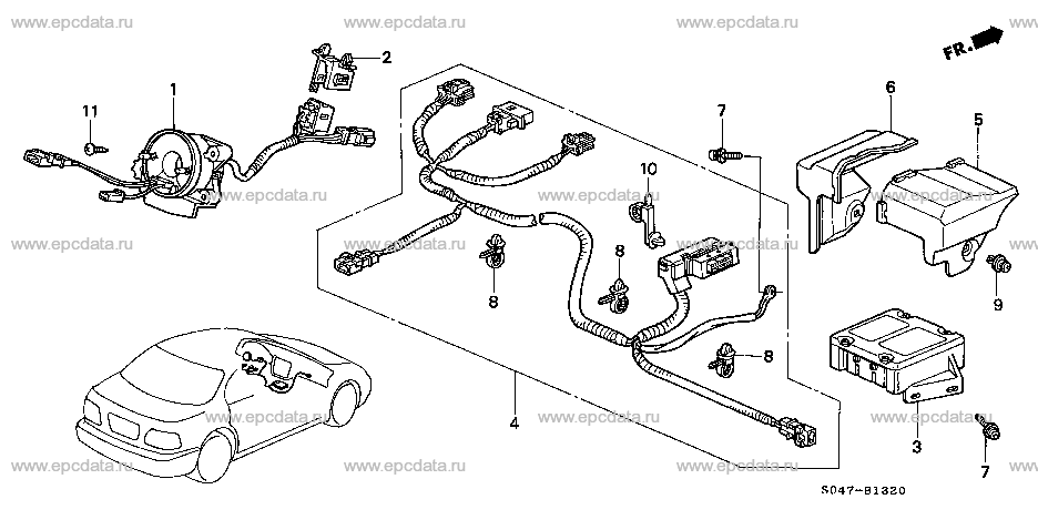 Parts scheme