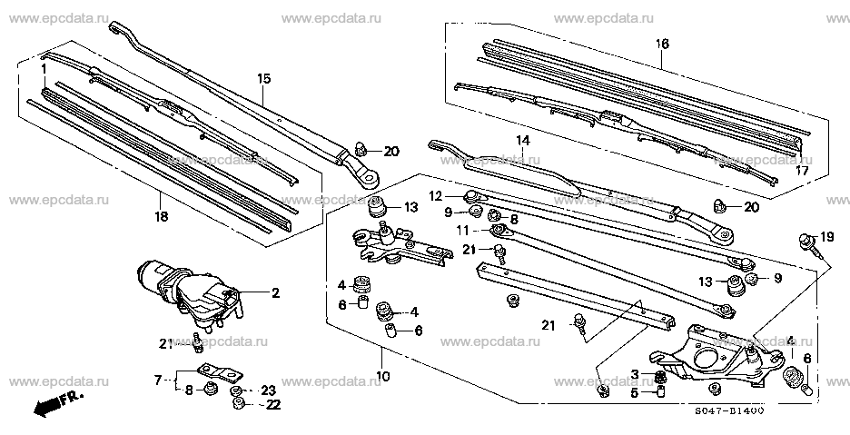 Parts scheme