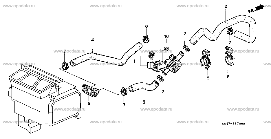 Parts scheme