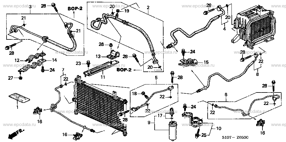 Parts scheme