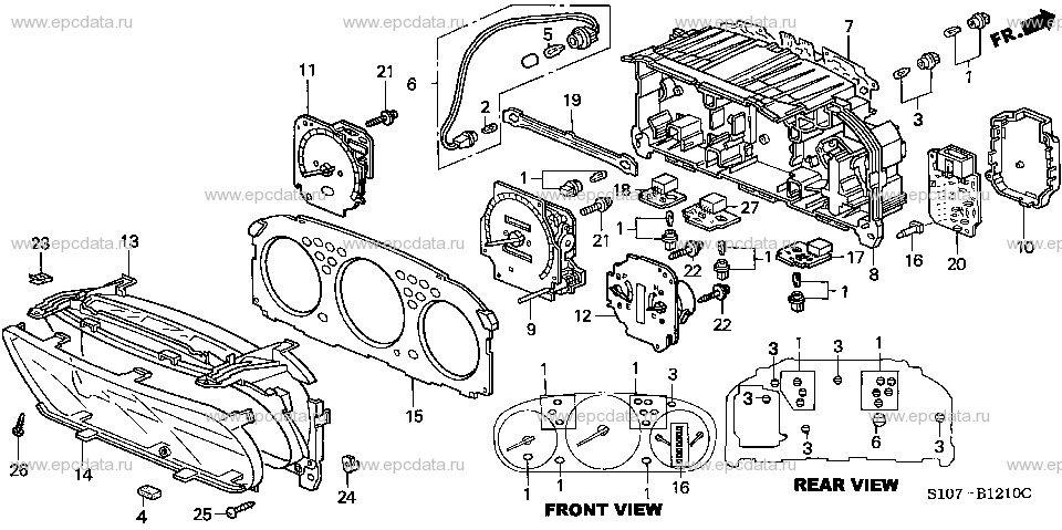 Parts scheme