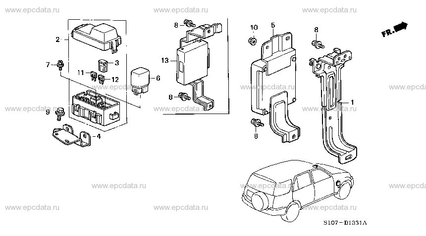 Parts scheme