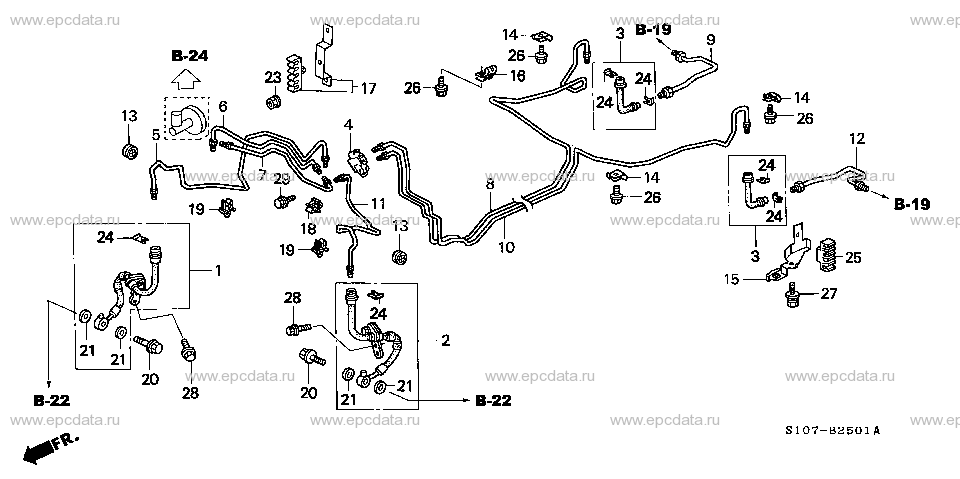 Parts scheme