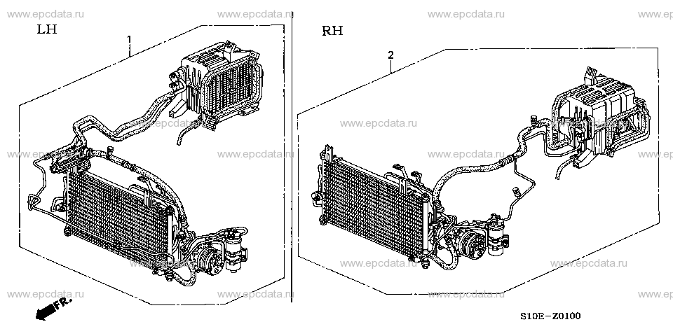 Parts scheme