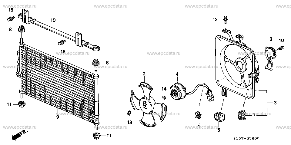 Parts scheme