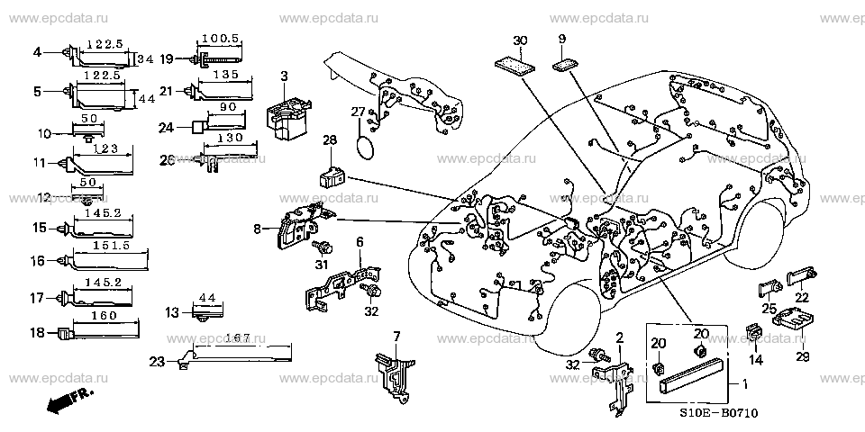 Parts scheme