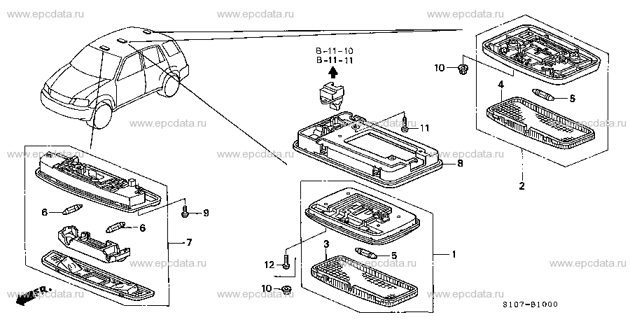 Parts scheme