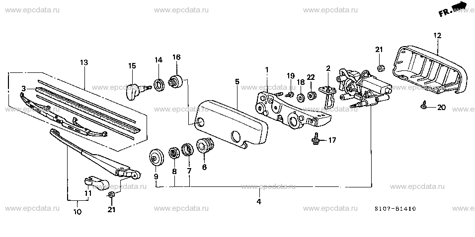 Parts scheme