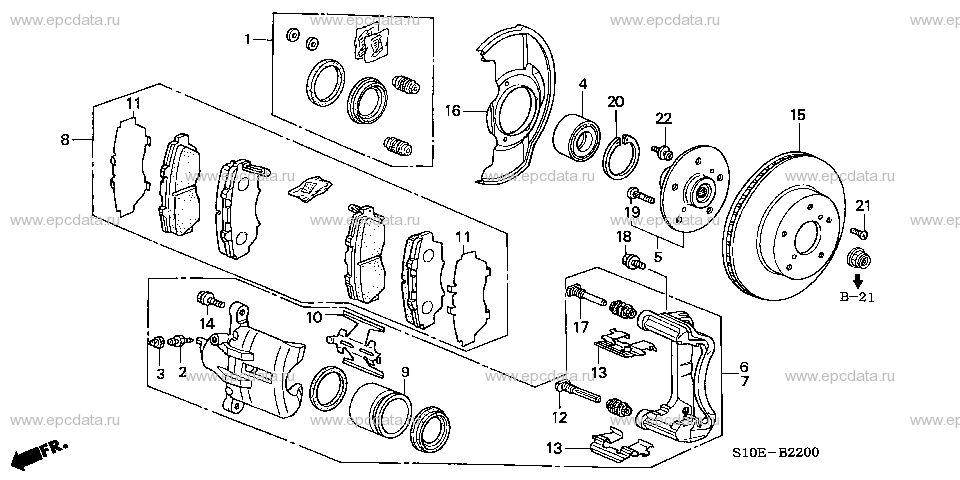 Parts scheme