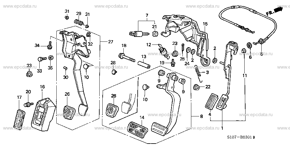 Parts scheme