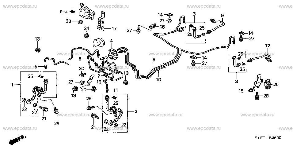 Parts scheme