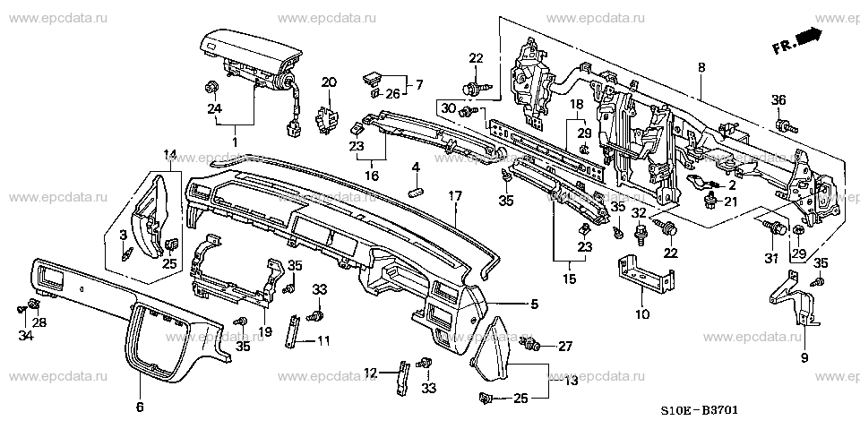 Parts scheme