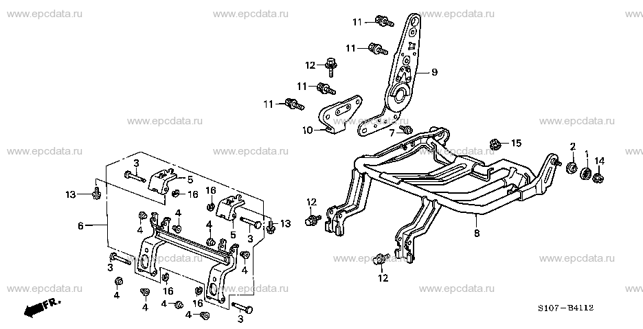 Parts scheme