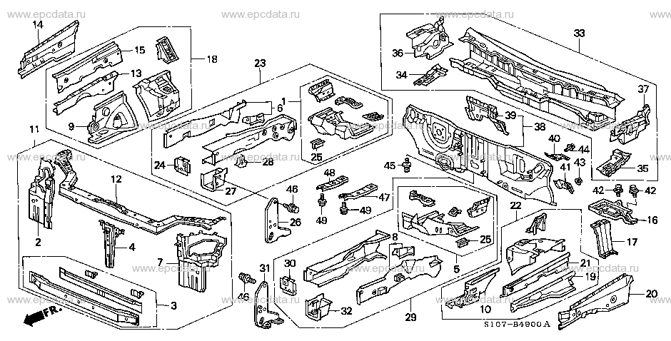 Parts scheme