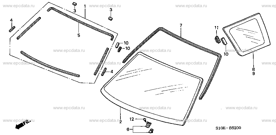 Parts scheme