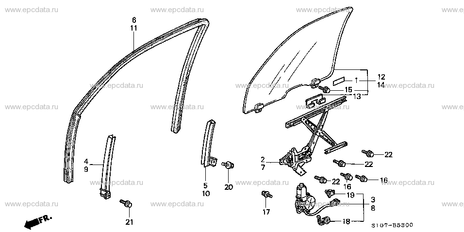 Parts scheme