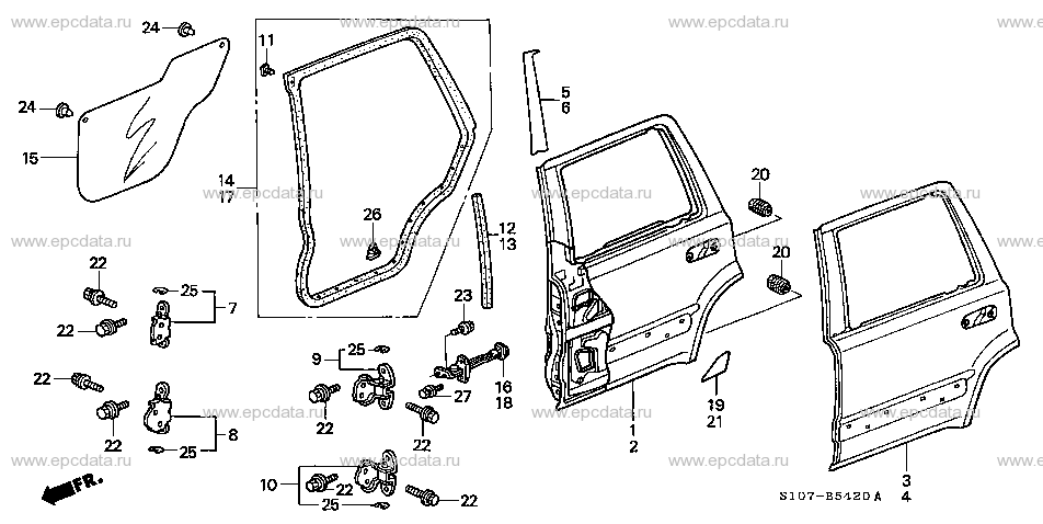 Parts scheme