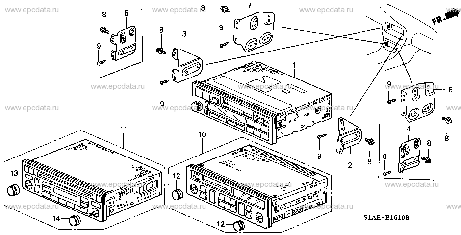 Parts scheme