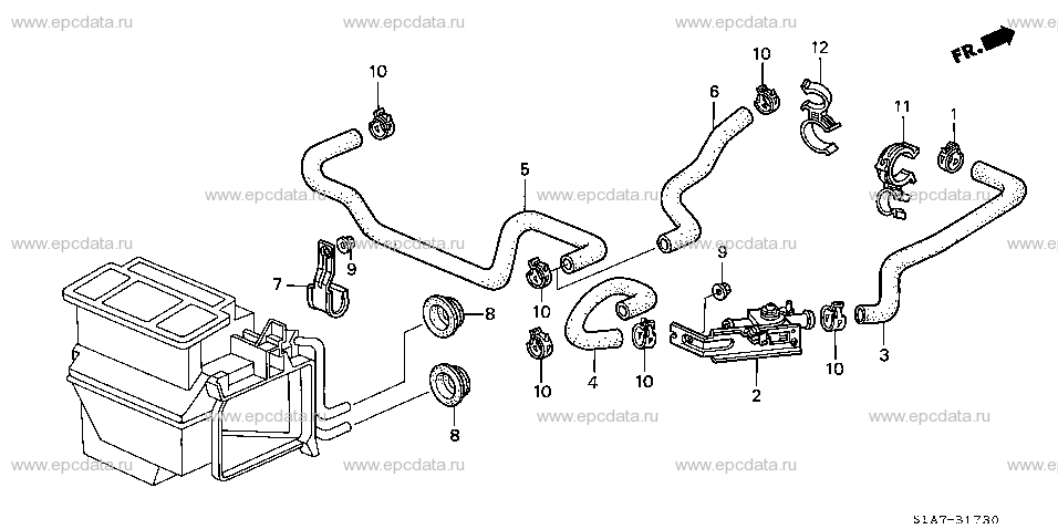 Parts scheme