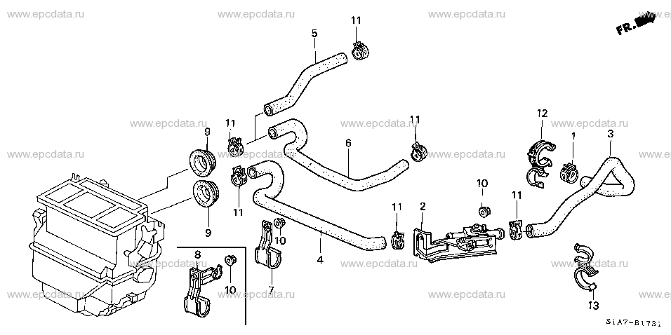 Parts scheme