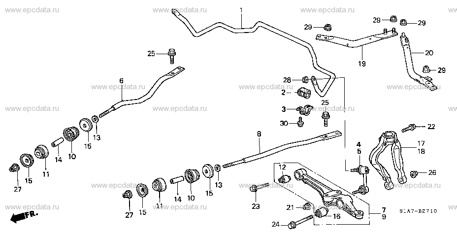 Parts scheme