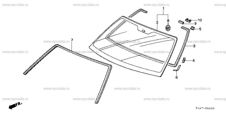 Parts scheme