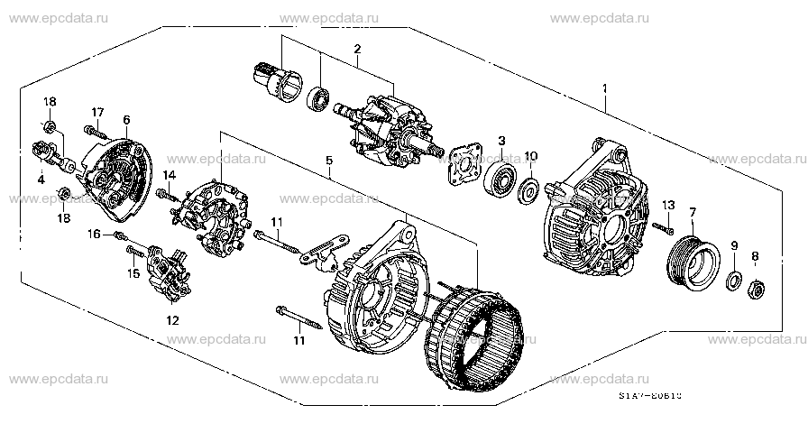 Parts scheme