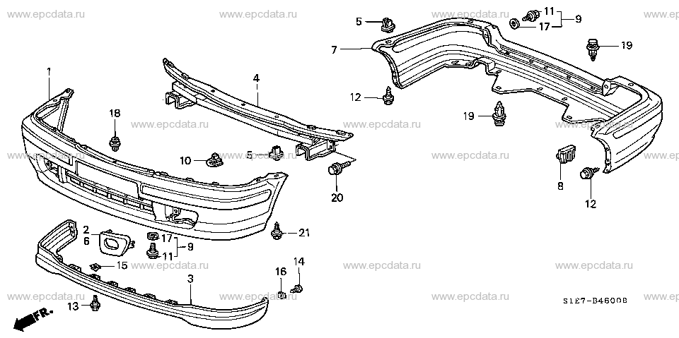 Parts scheme