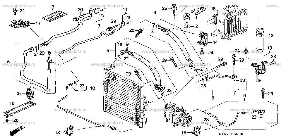 Parts scheme