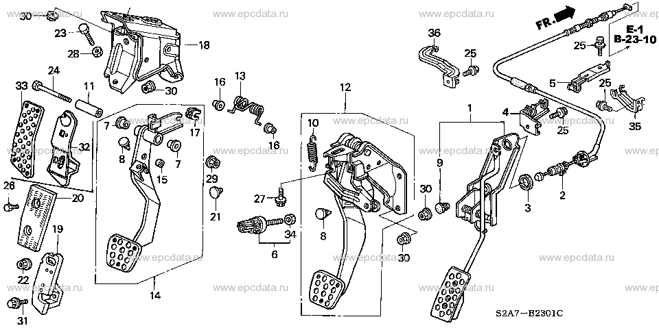 Parts scheme