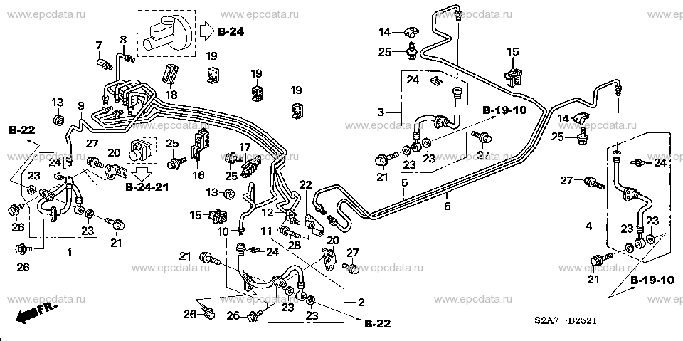 Parts scheme