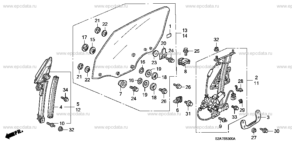 Parts scheme