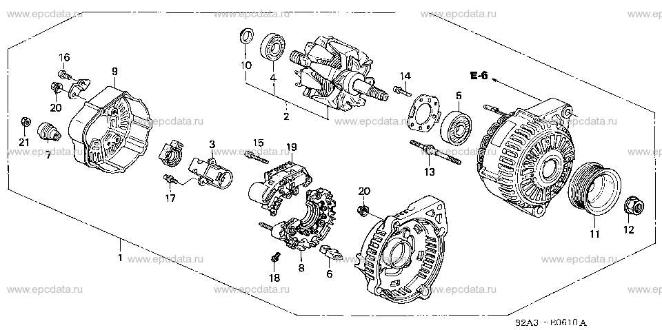 Parts scheme