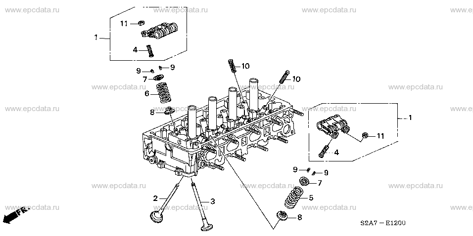 Parts scheme