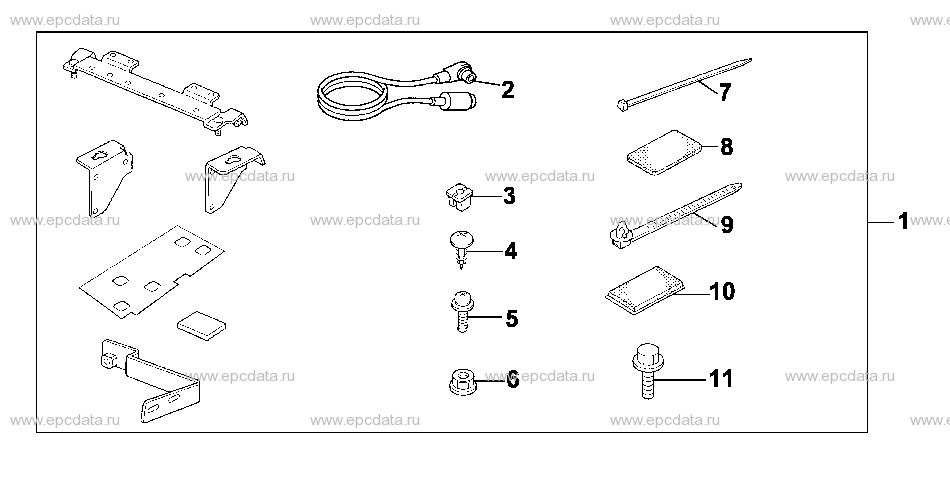 Parts scheme