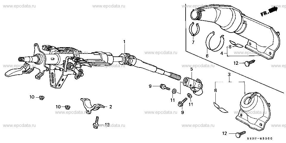 Parts scheme