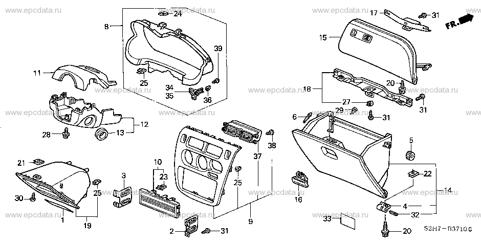 Parts scheme